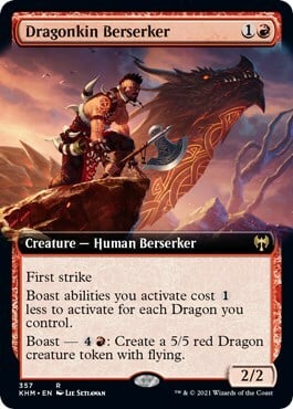 Dragonkin Berserker Card Front