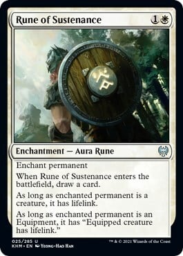 Rune of Sustenance Card Front