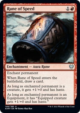 Rune of Speed Card Front