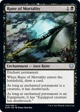 Rune of Mortality Card Front