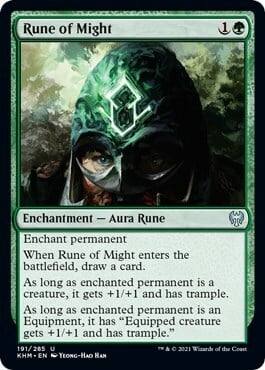 Rune of Might Card Front