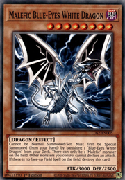 Malefic Blue-Eyes White Dragon · Common 005