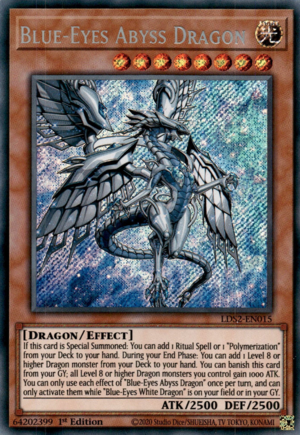 Blue-Eyes Abyss Dragon Card Front