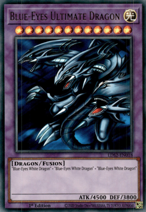 Blue-Eyes Ultimate Dragon Card Front