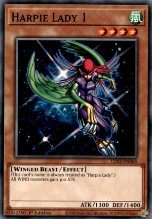 Harpie Lady 1 Card Front