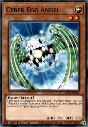 Cyber Egg Angel Card Front