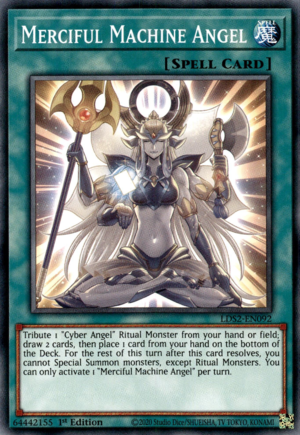 Merciful Machine Angel Card Front