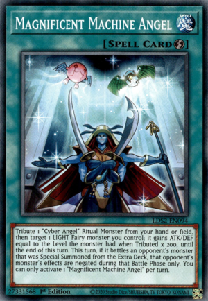 Magnificent Machine Angel Card Front