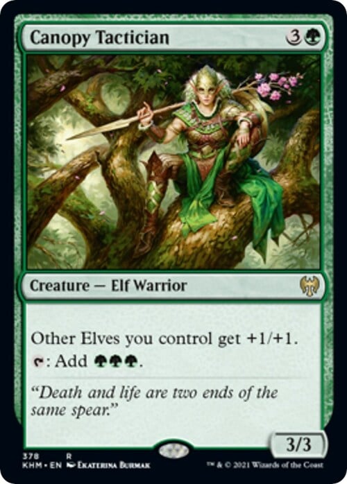 Canopy Tactician Card Front