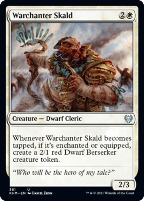 Warchanter Skald Card Front