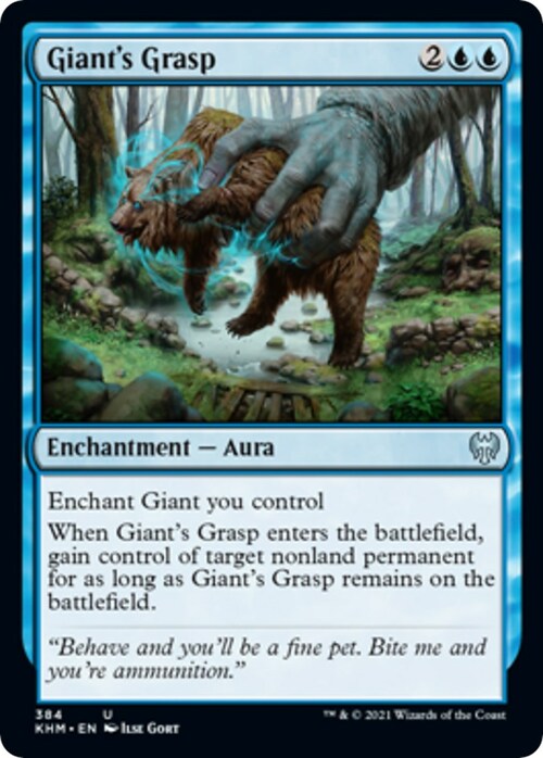 Giant's Grasp Card Front