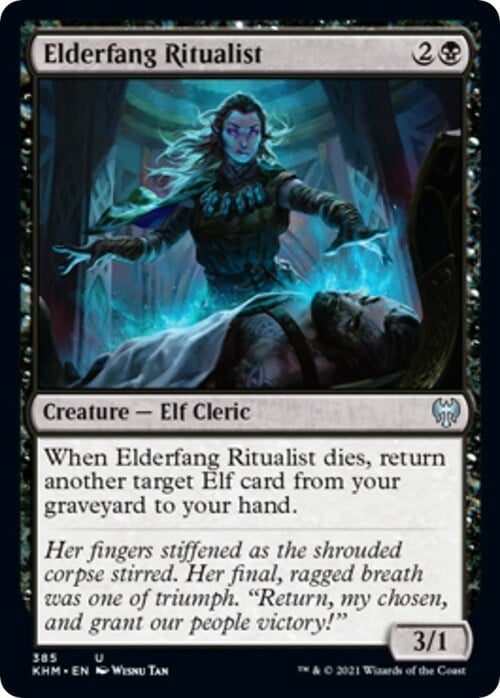 Elderfang Ritualist Card Front