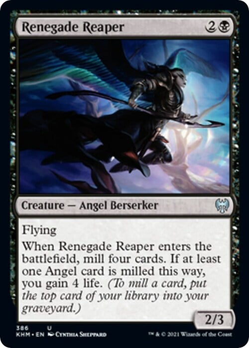 Renegade Reaper Card Front