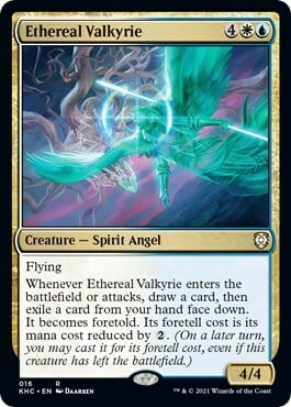 Ethereal Valkyrie Card Front
