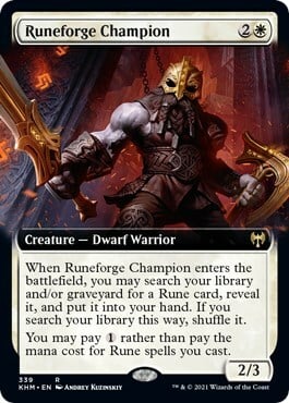 Runeforge Champion Card Front