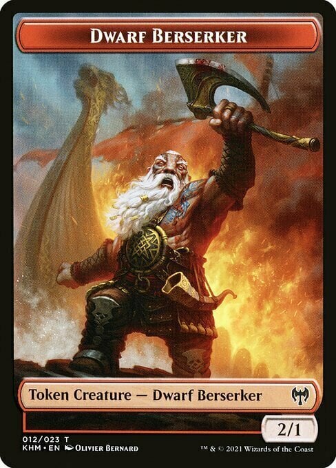 Dwarf Berserker Card Front