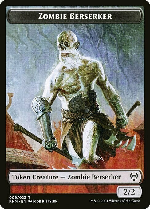 Zombie Berserker Card Front