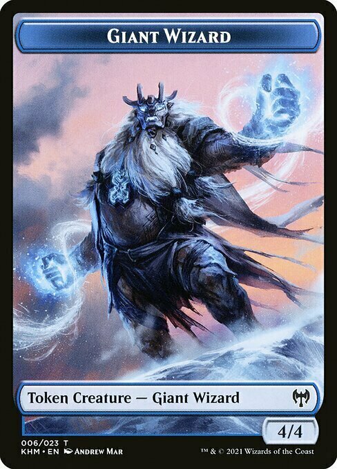 Giant Wizard Card Front