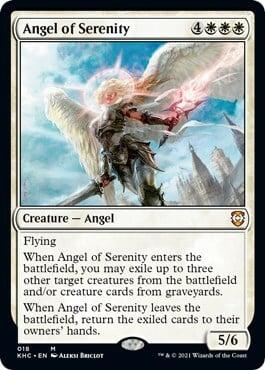 Angel of Serenity Card Front