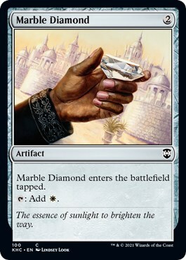 Diamante del Marmo Card Front