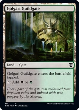 Cancello della Gilda Golgari Card Front