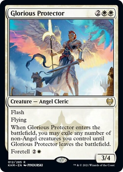 Glorious Protector Card Front