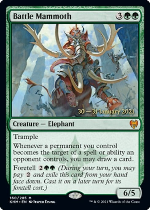 Battle Mammoth Card Front