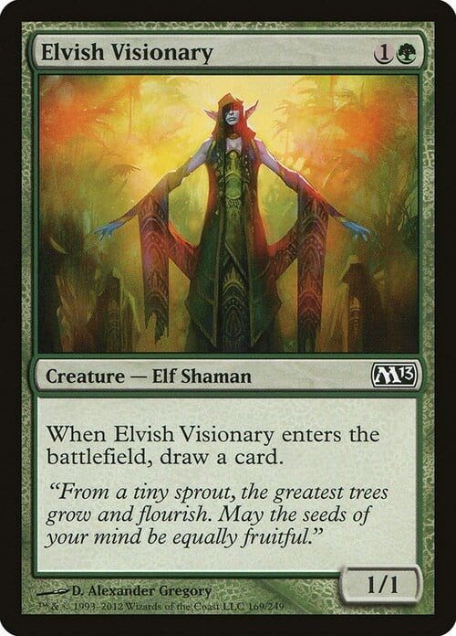 Elfa Visionaria Card Front