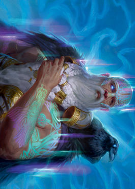 Art Series: Alrund, God of the Cosmos Card Front