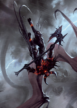 Art Series: Burning-Rune Demon Card Front