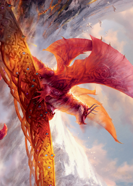 Art Series: Goldspan Dragon Card Front