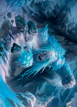 Art Series: Icehide Troll Card Front
