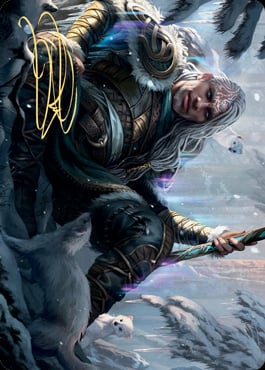 Art Series: Jorn, God of Winter Card Front