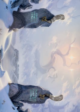 Art Series: Snow-Covered Plains Card Front