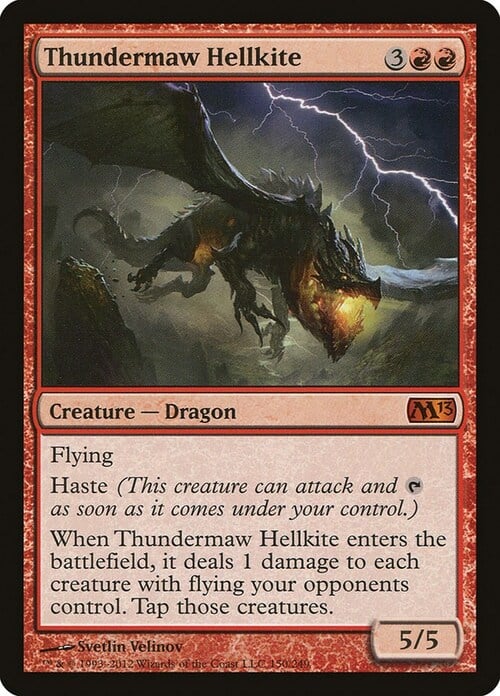 Thundermaw Hellkite Card Front