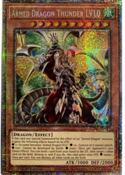 Armed Dragon Thunder LV10 · Starlight Rare 001sl