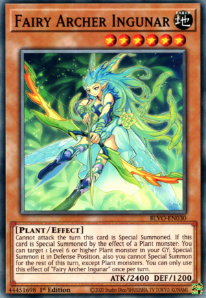 Fairy Archer Ingunar Card Front