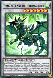 Dragunity Knight - Gormfaobhar · Super Rare 045