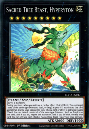 Sacred Tree Beast, Hyperyton Card Front