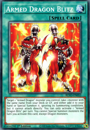 Blitz Drago Armato Card Front
