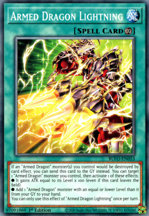 Armed Dragon Lightning Card Front