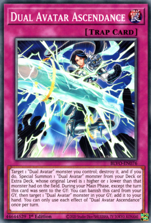 Dual Avatar Ascendance Card Front