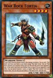 War Rock Fortia · Super Rare 093