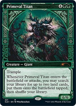 Primeval Titan Card Front