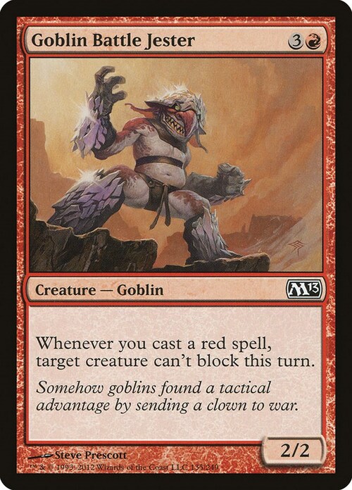 Goblin Battle Jester Card Front