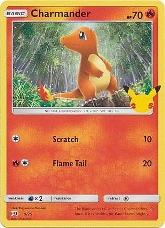 Charmander Card Front