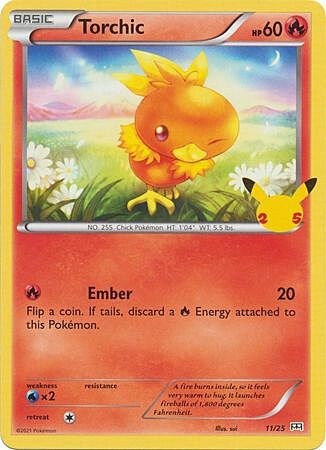 Torchic Card Front