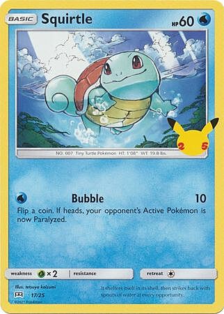 Squirtle [Bubble] Card Front