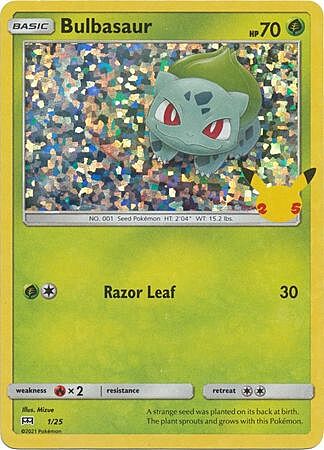 Bulbasaur Card Front