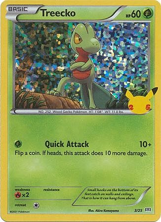 Treecko Card Front